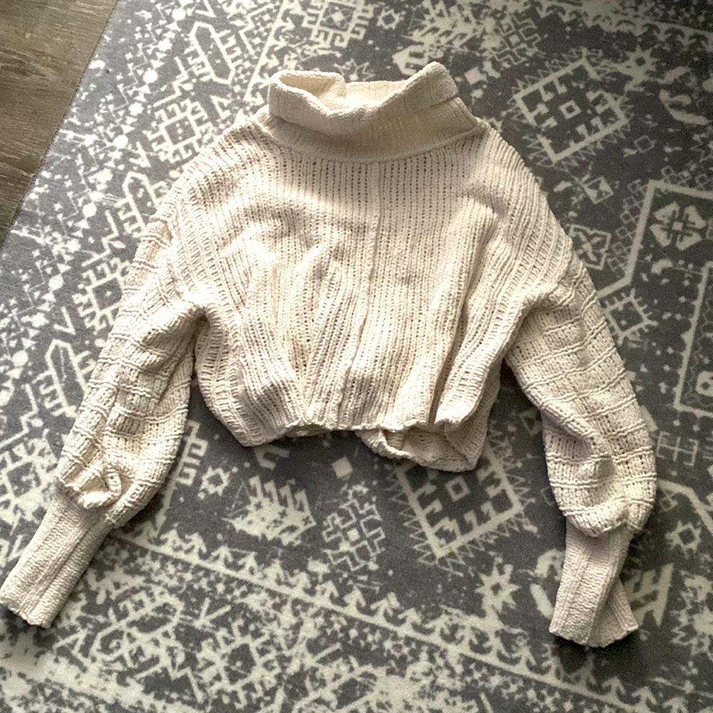 Free People sweater, chunky